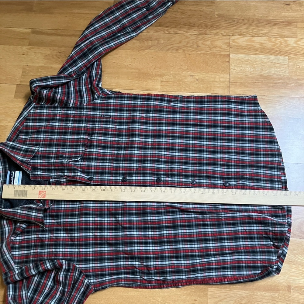 Columbia Omni-Wick Long-Sleeve Plaid Shirt - Picture 10 of 10